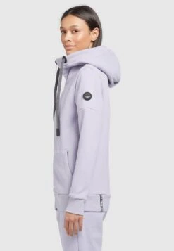 Khujo Salomea - Sweater Met Rits - Flieder -Khujo 829826e14be34b0894c15df534e9fd97