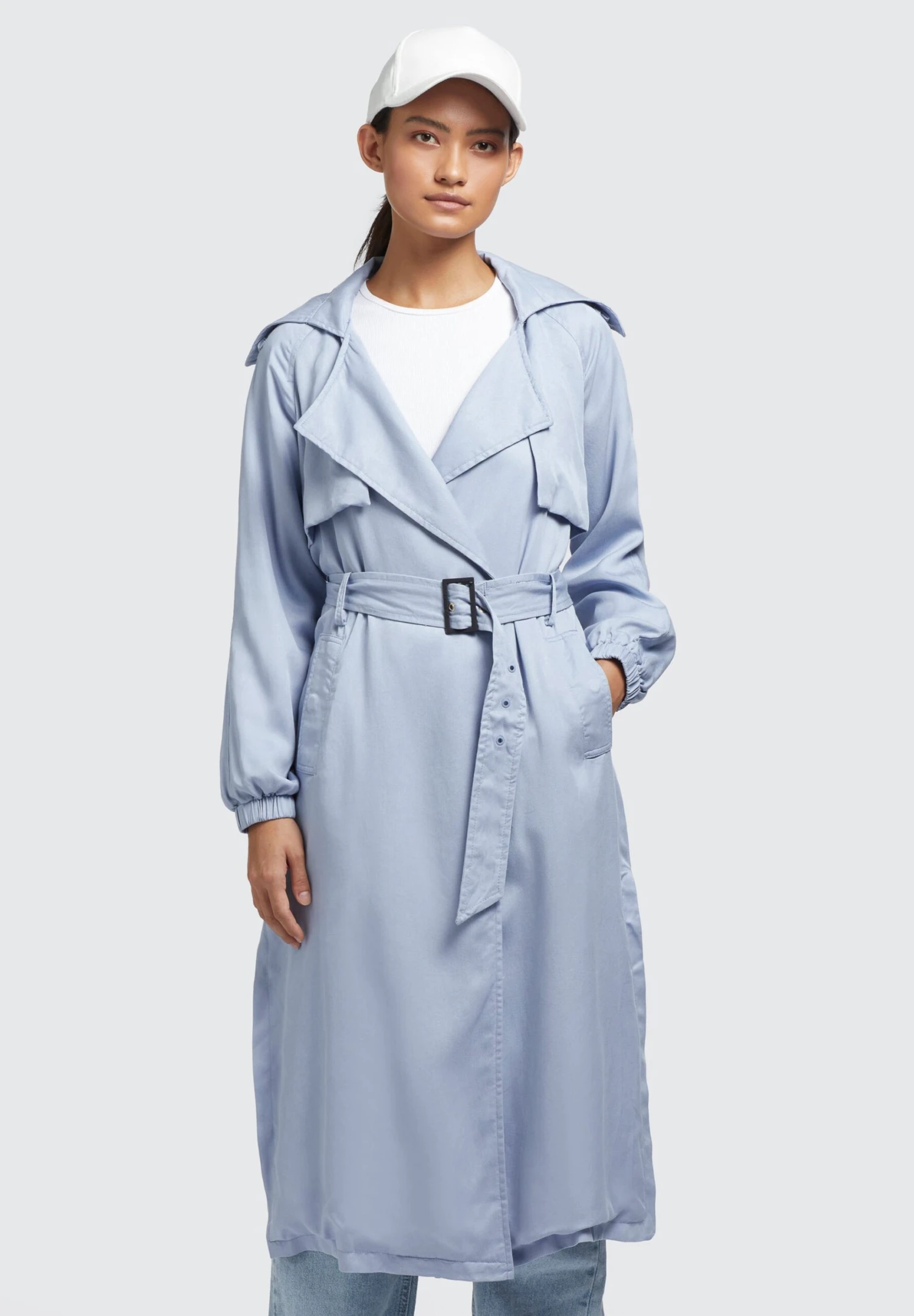 Khujo Garda - Trenchcoat - Blau 3 Khujo Garda - Trenchcoat - Blau