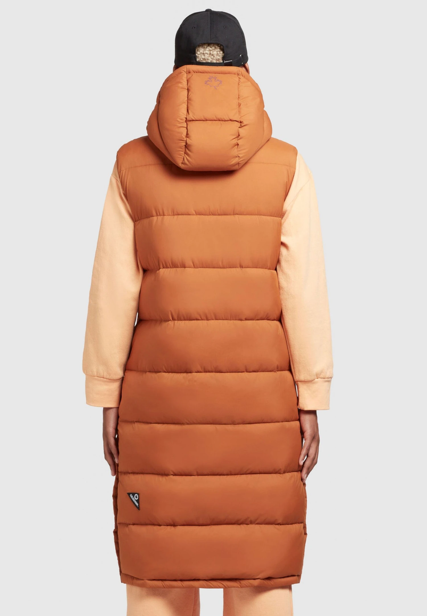 Khujo Magneta Matt - Bodywarmer - Orangebraun 5 Khujo Magneta Matt - Bodywarmer - Orangebraun - Afbeelding 3