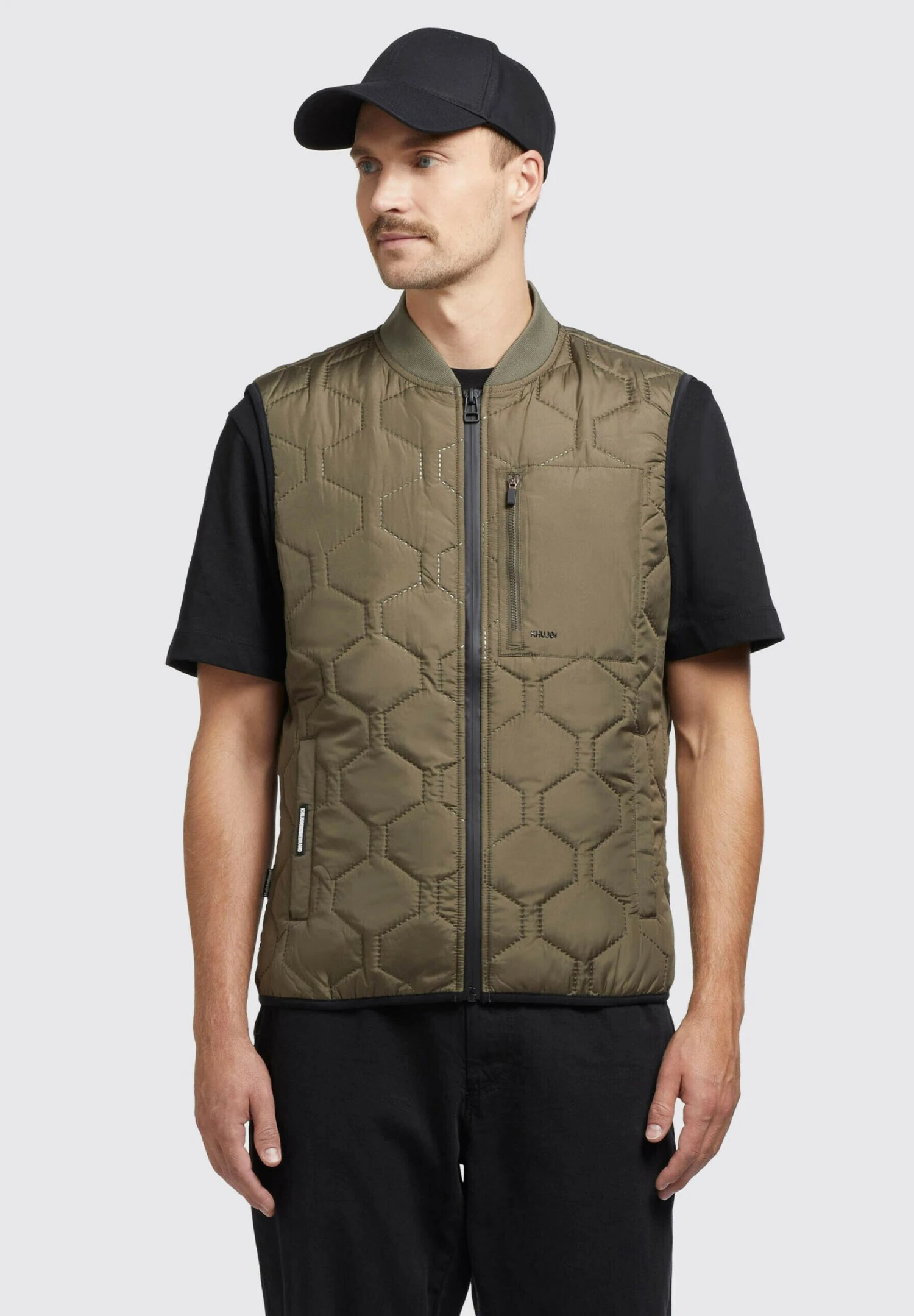 Khujo Liel - Bodywarmer - Olivgruen 3 Khujo Liel - Bodywarmer - Olivgruen