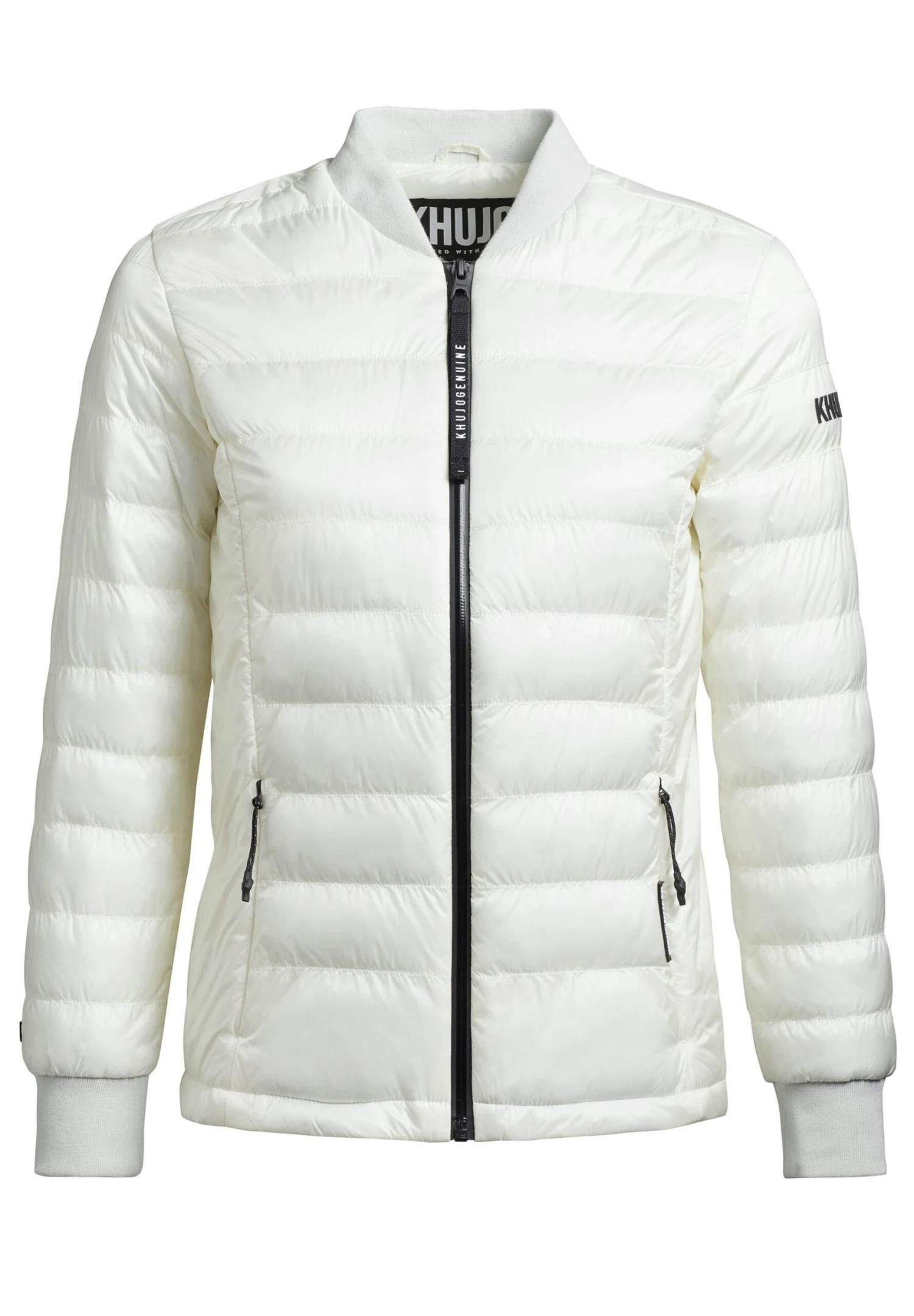 Khujo Maude Shiny - Bomberjacks - Cremeweiß 9 Khujo Maude Shiny - Bomberjacks - Cremeweiß - Afbeelding 7