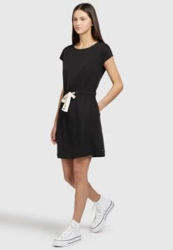 Khujo Hediye - Jurk - Schwarz -Khujo 97ab173fe15143f78b3a0d7c0001b182