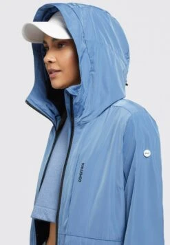 Khujo Mantel Ging - Halflange Jas - Blau -Khujo 99147b910b11471a8eea308ff2a84e6b