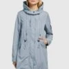 Khujo Dayes - Parka - Blaugrau Hell -Khujo 99bdf20e818f4cd7b6cfdb95df75bedd