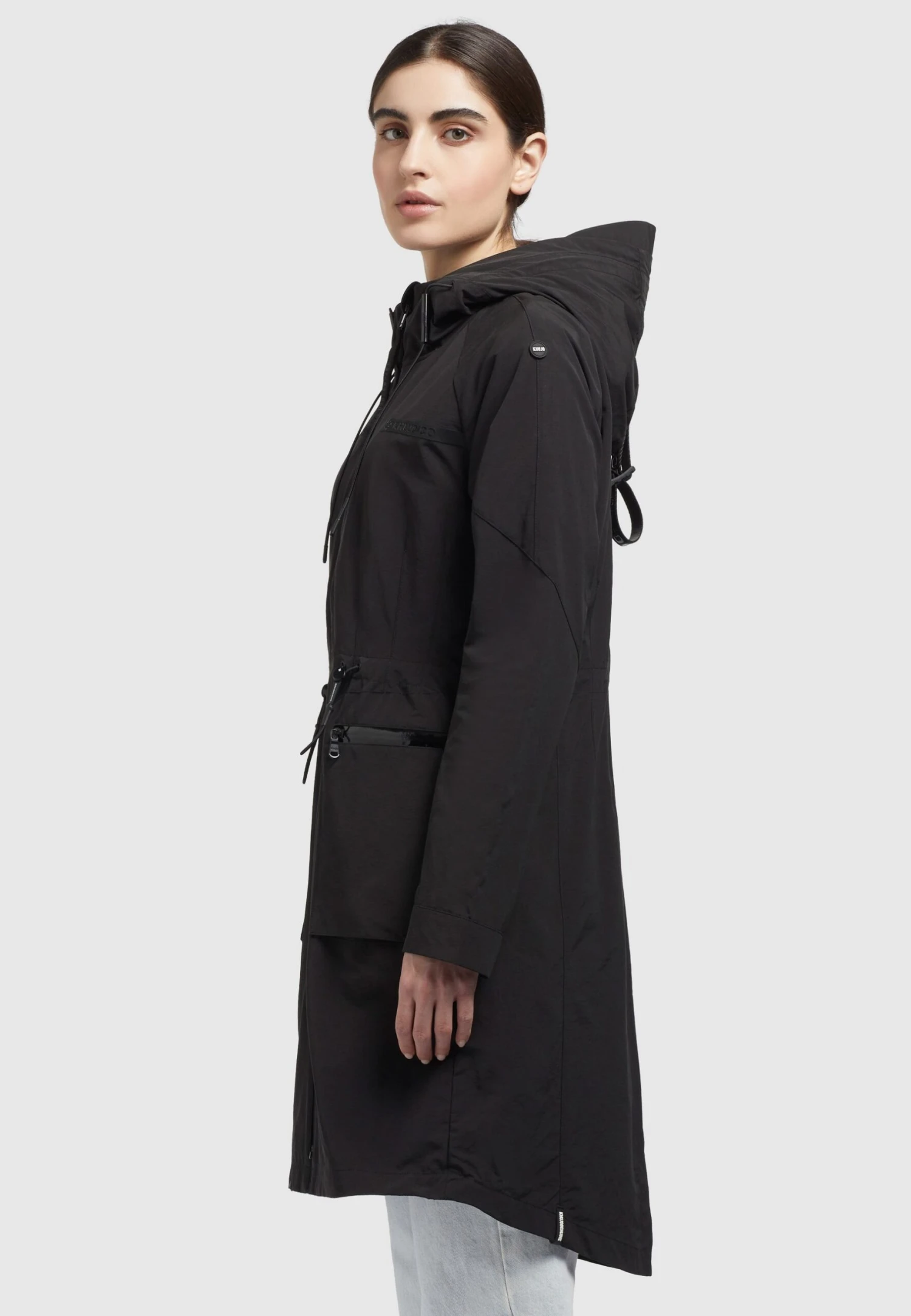 Khujo Levane - Regenjas - Schwarz 6 Khujo Levane - Regenjas - Schwarz - Afbeelding 4