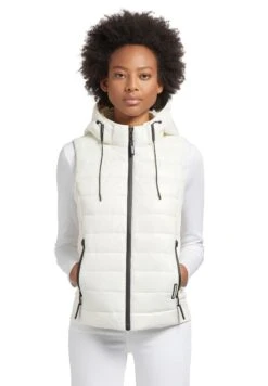 Khujo Fabia Shiny - Bodywarmer - Weiß -Khujo a169614feb054ce9a878998eb5db2684