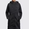 Khujo Jomana - Parka - Schwarz -Khujo a20f2fda04044b99899ab630bf753fd7