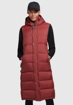 Khujo Magneta Matt - Bodywarmer - Rostrot