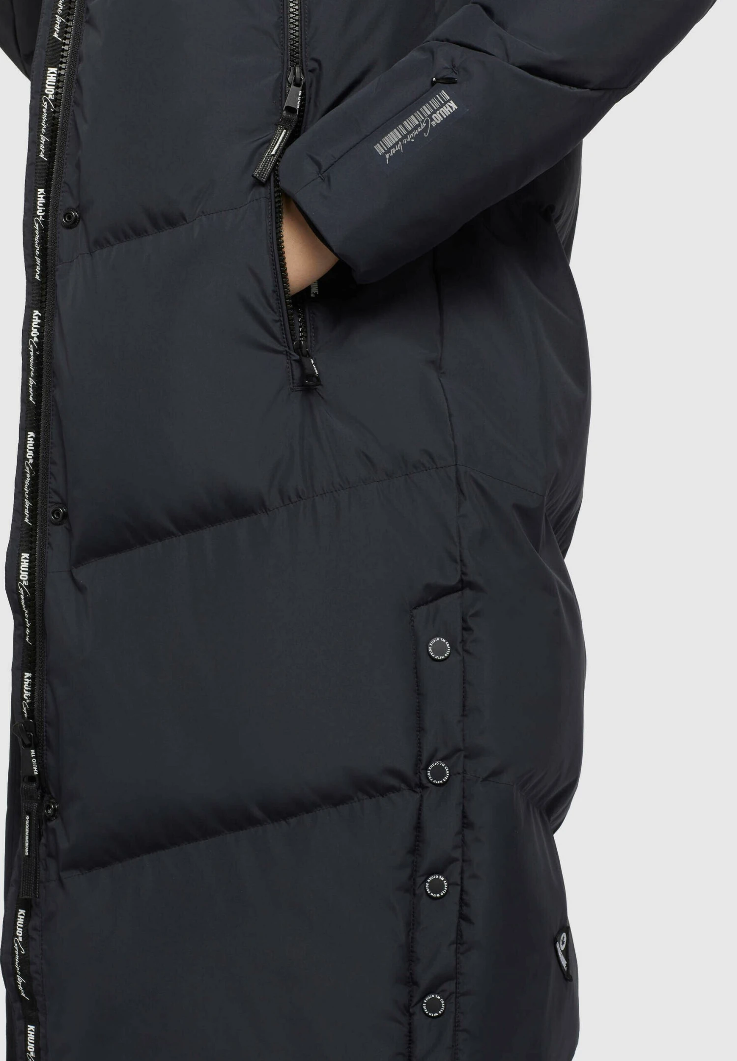 Khujo Sonje 4 - Winterjas - Graublau 7 Khujo Sonje 4 - Winterjas - Graublau - Afbeelding 5