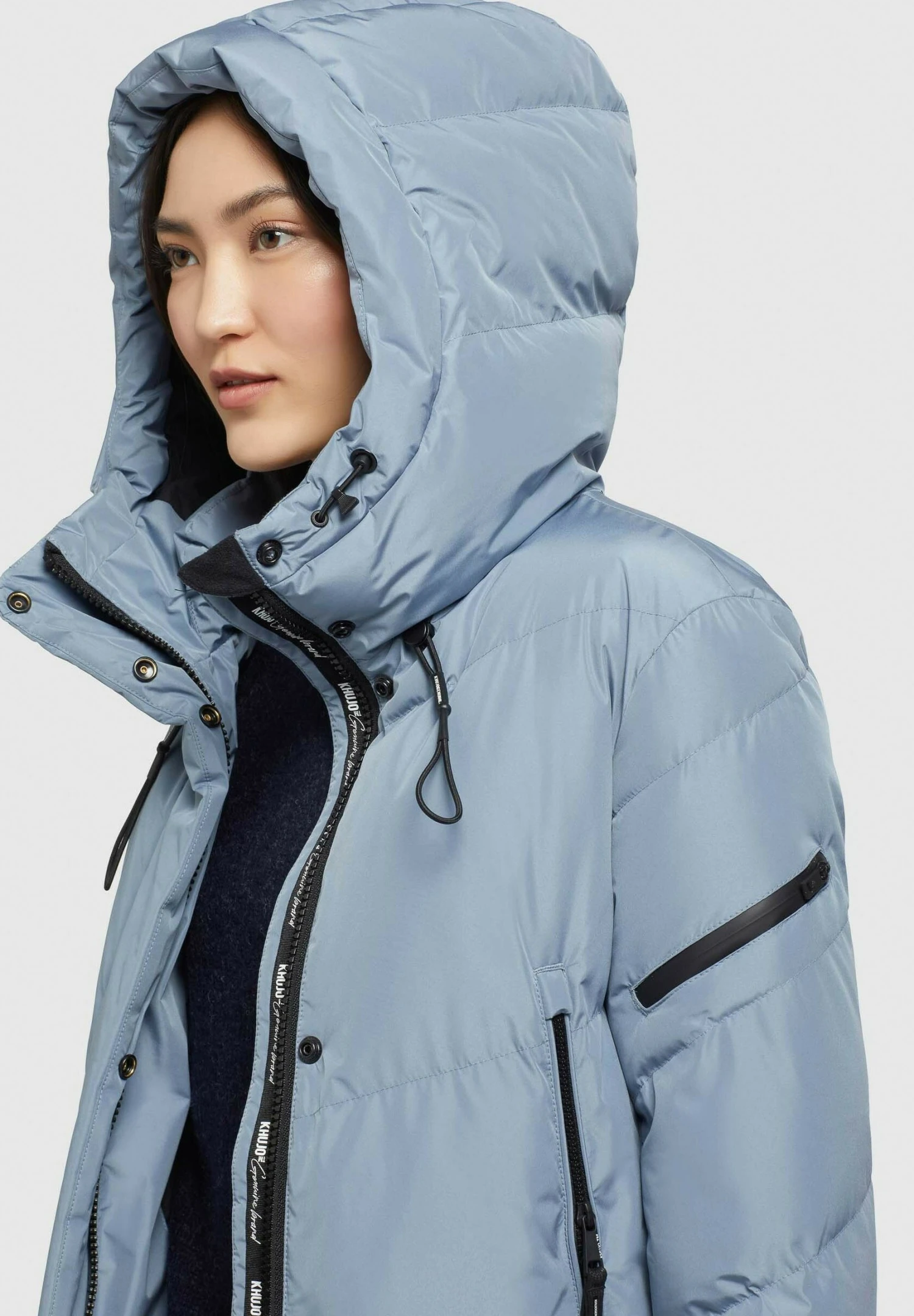 Khujo Sonje 4 - Winterjas - Hellblau 6 Khujo Sonje 4 - Winterjas - Hellblau - Afbeelding 4