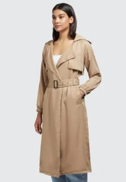 Khujo Garda - Trenchcoat - Beige -Khujo a78d16b056cc499cae7698452a665f97