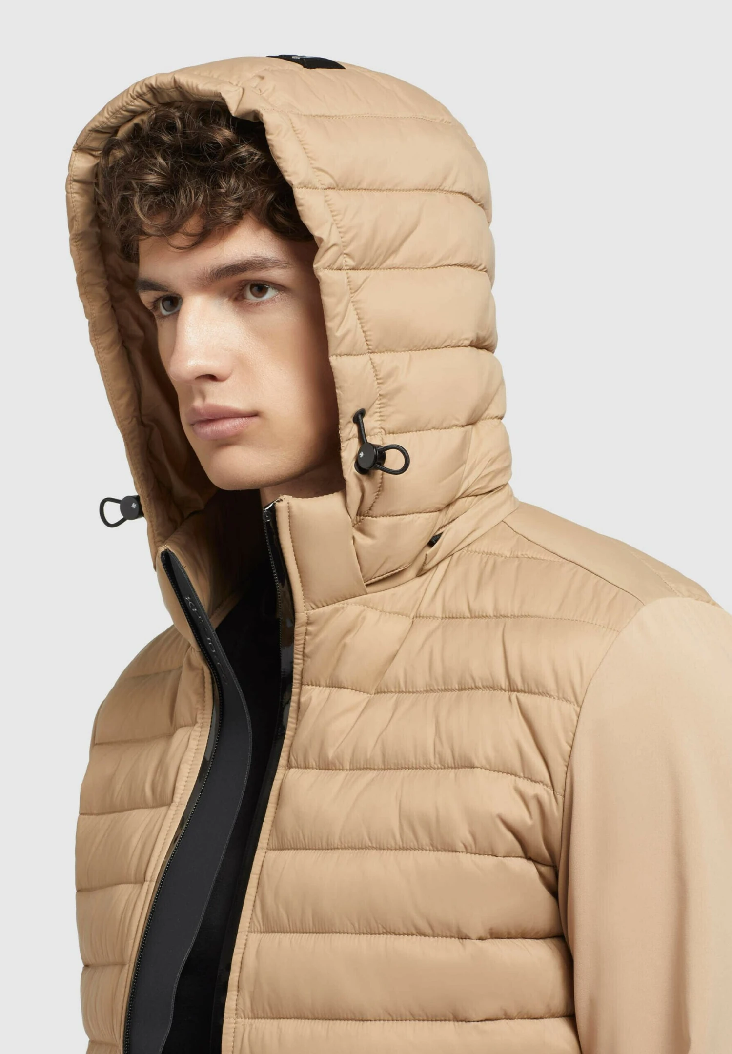 Khujo Bolt Matt - Jas - Beige 7 Khujo Bolt Matt - Jas - Beige - Afbeelding 5