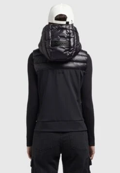 Khujo Fabia Shiny - Bodywarmer - Schwarz -Khujo a9fdf14a528b46ffb516f344c545c38c