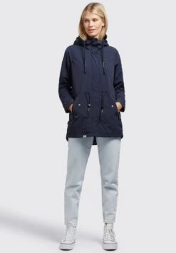 Khujo Caima2 - Parka - Dunkelblau -Khujo acfe13be8b564cedbf800c09eb693d63