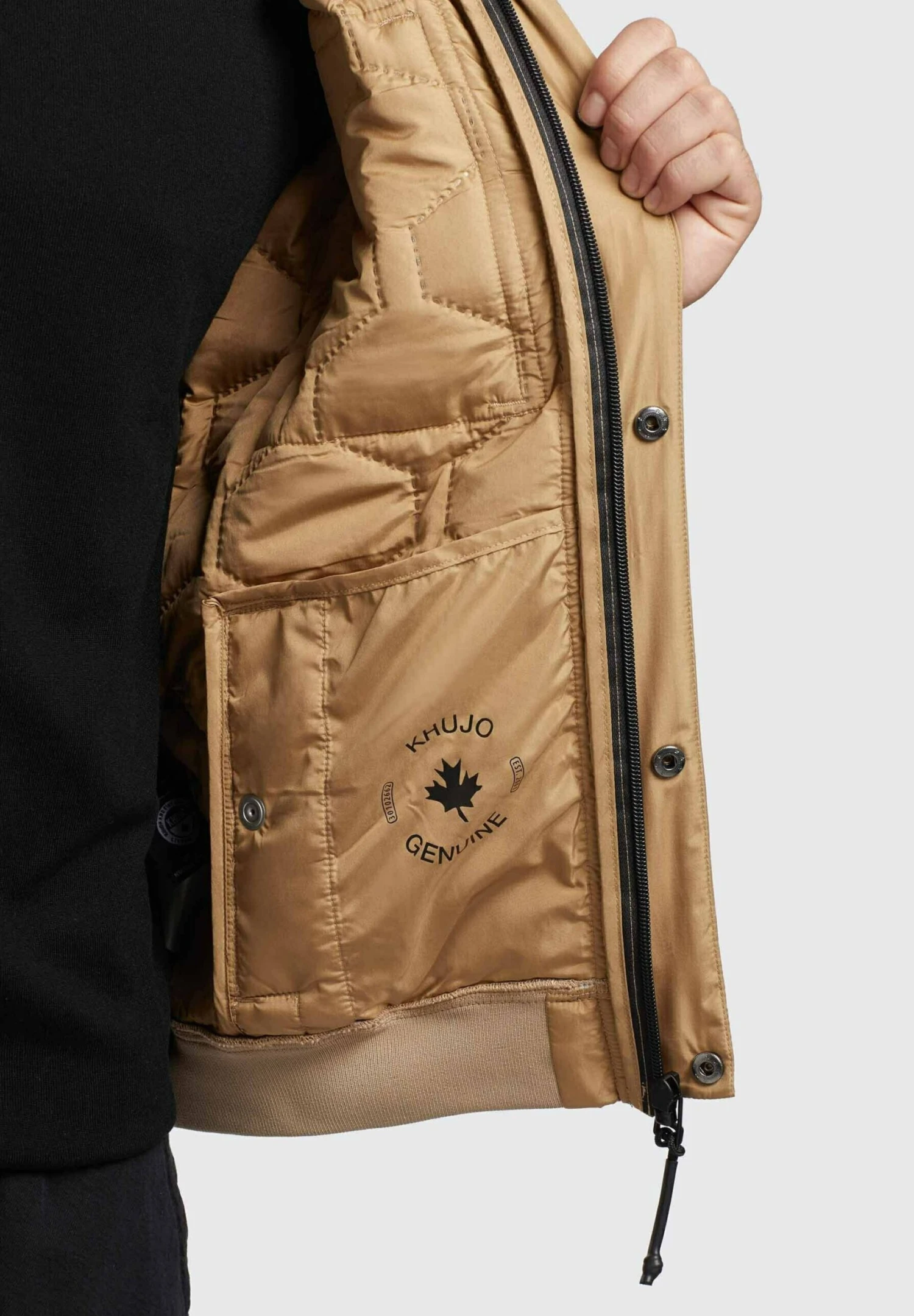 Khujo Carlson - Jas - Beige 9 Khujo Carlson - Jas - Beige - Afbeelding 7