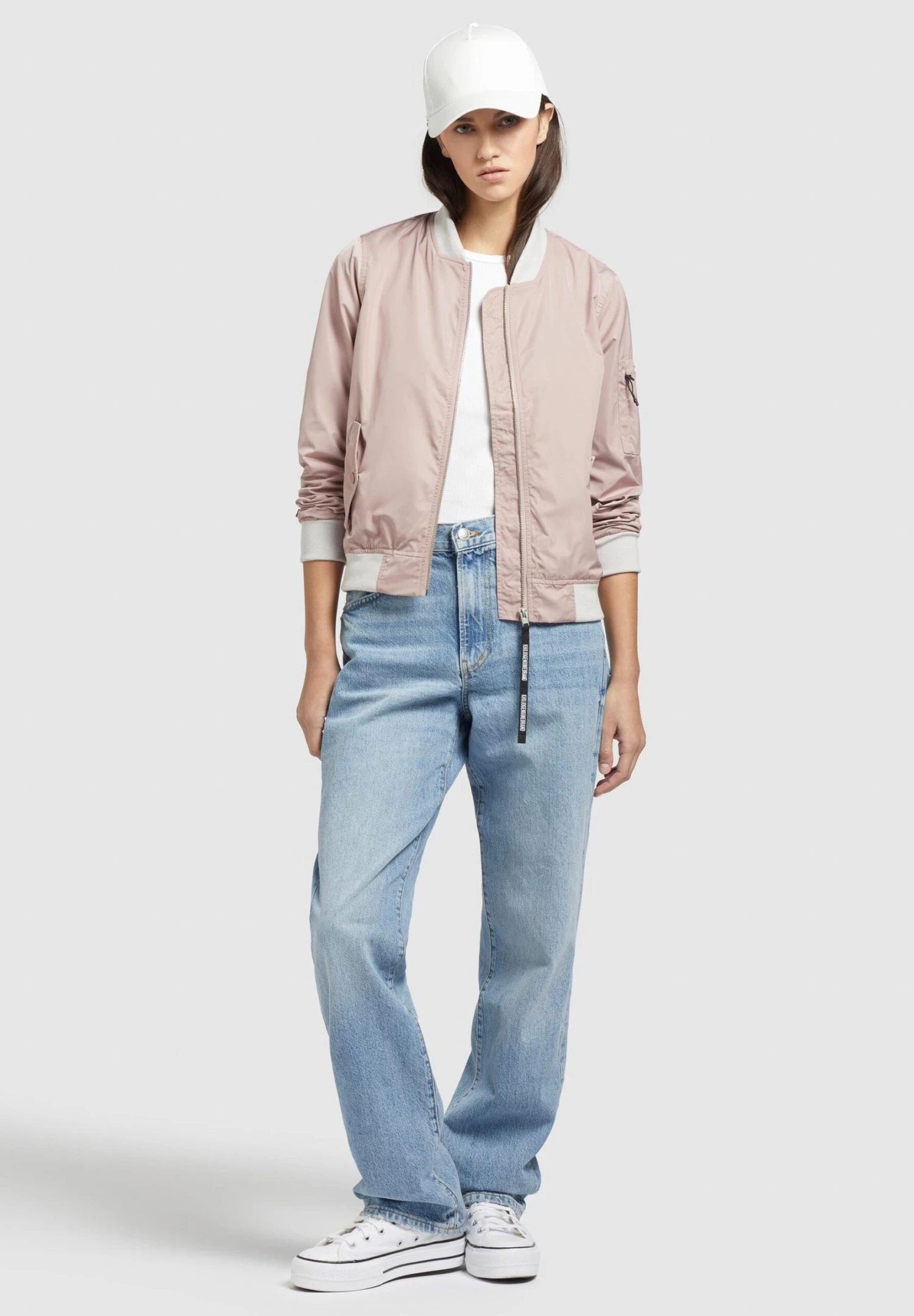 Khujo Stence - Bomberjacks - Blassrosa 4 Khujo Stence - Bomberjacks - Blassrosa - Afbeelding 2