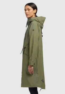 Khujo Marnia - Regenjas - Olivgrün -Khujo b222e9ab5ed5407fb4c1dbabbce6ece1