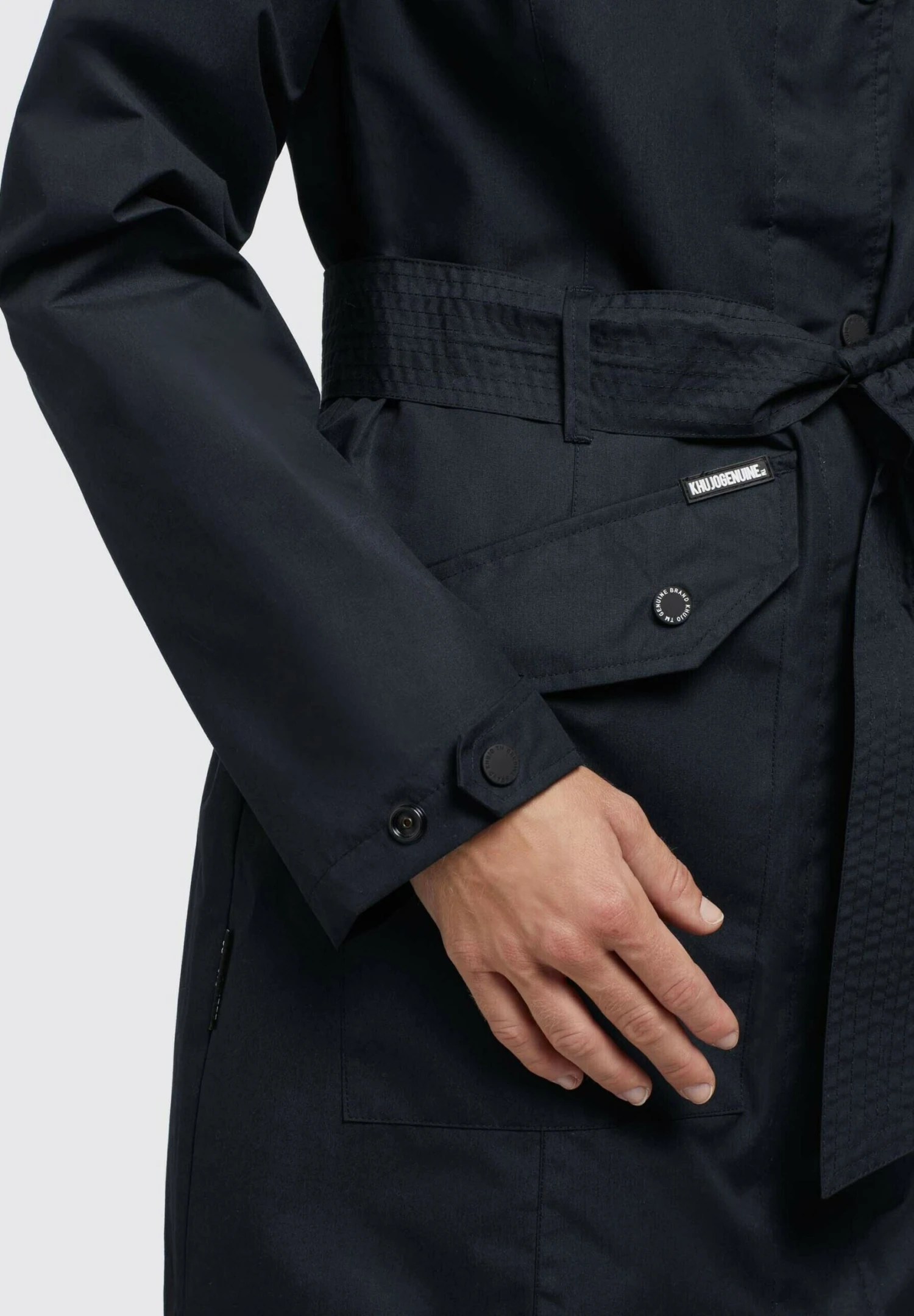 Khujo Lauren - Parka - Dunkelgrau 9 Khujo Lauren - Parka - Dunkelgrau - Afbeelding 7