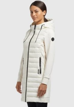 Khujo Ruth Shiny - Winterjas - Cremeweiß -Khujo b9f408968ae54abb89a383a2a0ab5163