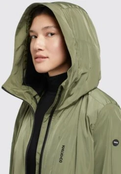 Khujo Mantel Ging - Halflange Jas - Olivgrün -Khujo ba0d5403ffc54ad9b505ab6843fc9f51