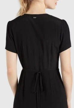 Khujo Porgy - Jurk - Schwarz -Khujo bcb0b019e2cf4cd8af770e601a09ebaa