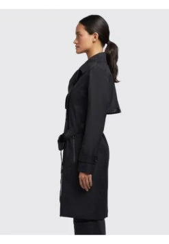 Khujo Trenchcoat - Schwarz -Khujo bcea3989da5e499d8704200bfb02c5fe