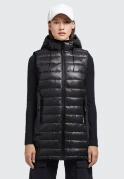 Khujo Becca Shiny - Bodywarmer - Schwarz