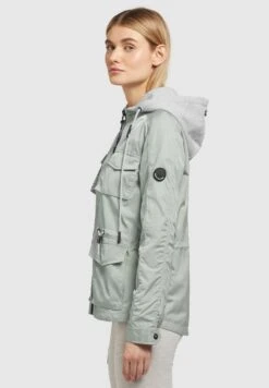 Khujo Flames - Lichte Jas - Blassgrün -Khujo be53c232e33e41baa5ec75607bfe74b0