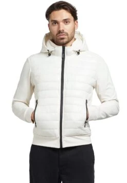 Khujo Bolt Shiny - Jas - Cremeweiß -Khujo bec9798bf7ba49d5a837faf1acbcccc3