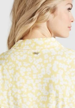 Khujo Goya - Blousejurk - Gelb-Weiß Geblümt -Khujo c0d4553957654cc599a9ac7a3f060ad7