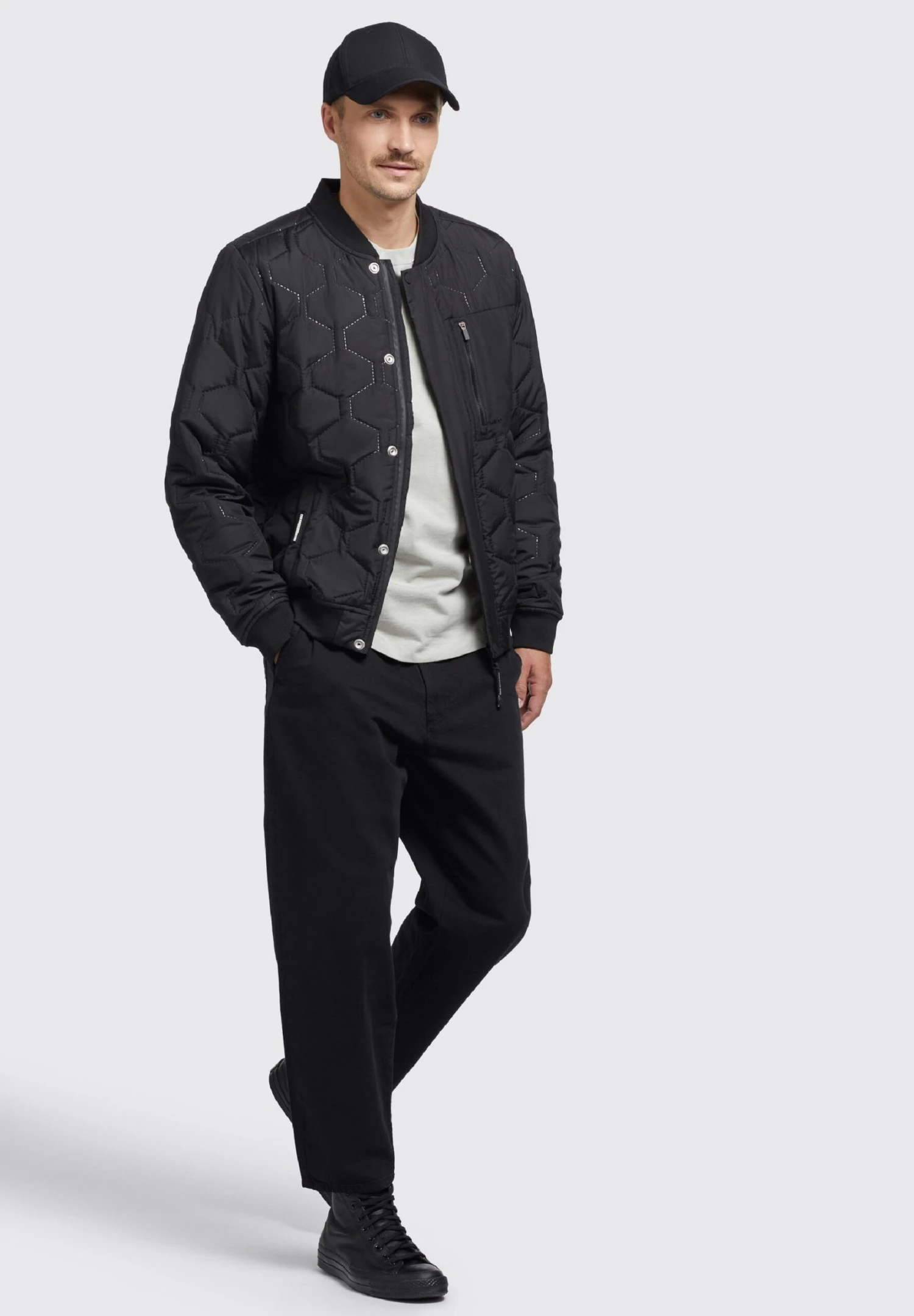 Khujo Carlson - Jas - Schwarz 6 Khujo Carlson - Jas - Schwarz - Afbeelding 4