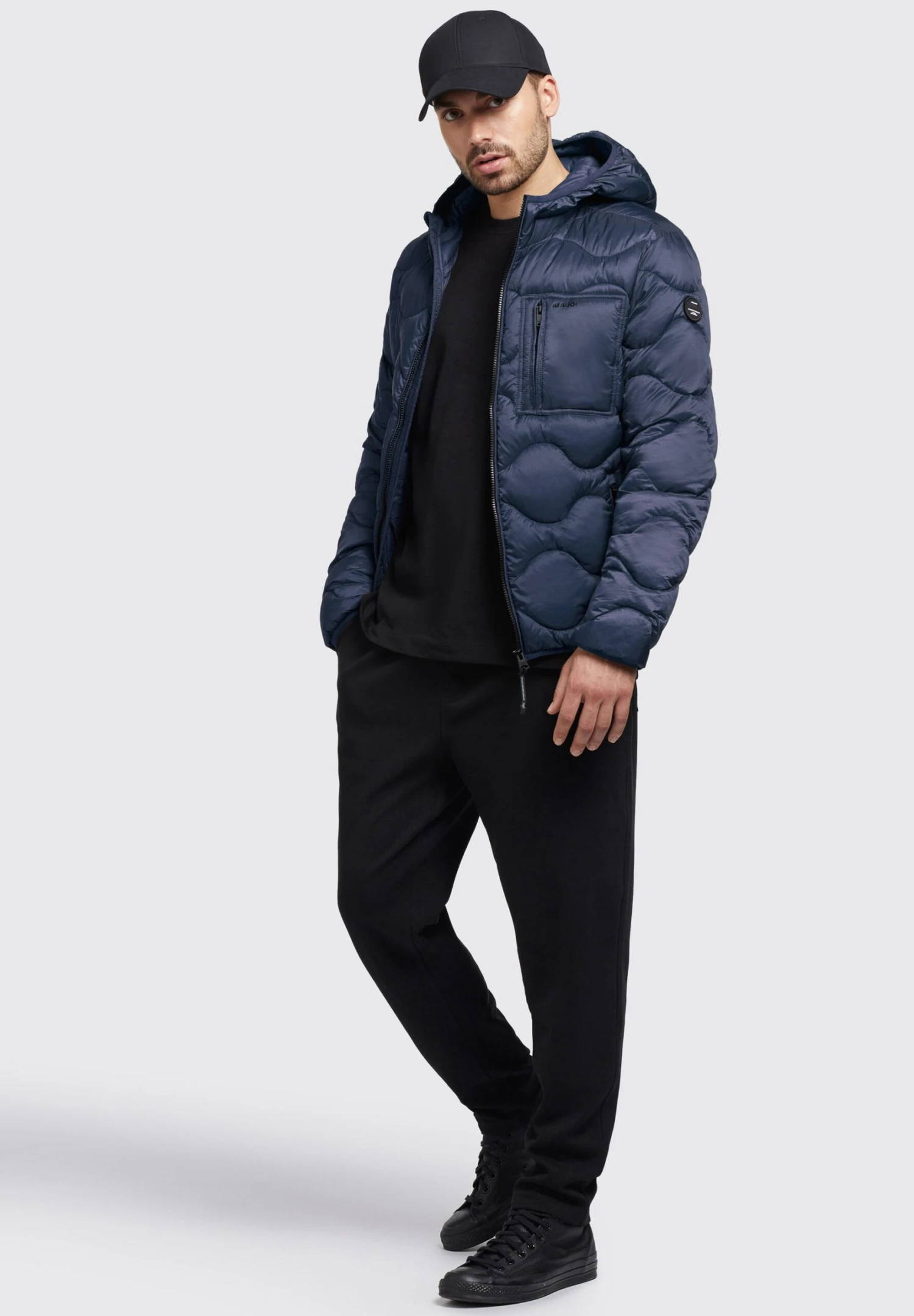 Khujo Remo - Jas - Dunkelblau 4 Khujo Remo - Jas - Dunkelblau - Afbeelding 2