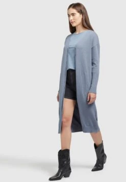 Khujo Elina - Halflange Jas - Blau -Khujo c5f27aa10e9e471799ee8408a4603563
