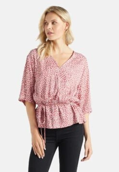 Khujo Rinalda - Blouse - Rot Weiß Geblümt -Khujo c6b0a818a4bc46d4a2d0a34c4b5d552e