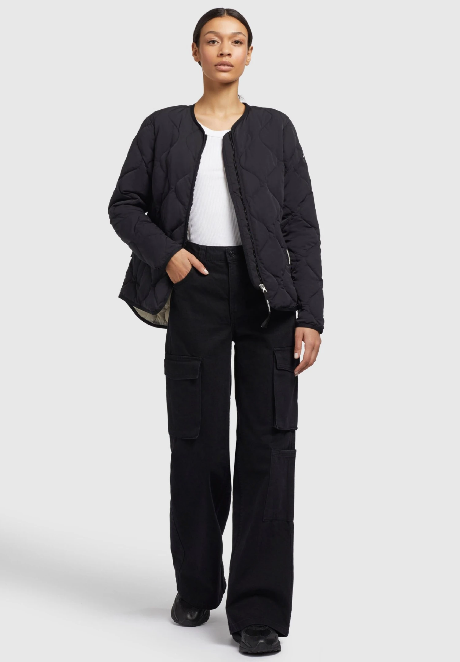 Khujo Alma - Jas - Schwarz 4 Khujo Alma - Jas - Schwarz - Afbeelding 2