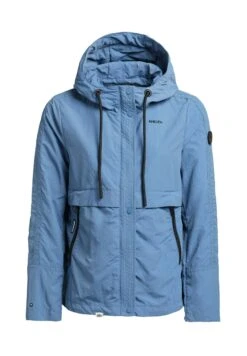 Khujo Zahira - Lichte Jas - Blau -Khujo c8f8d1eb8ded47998bfa10bd880f0816