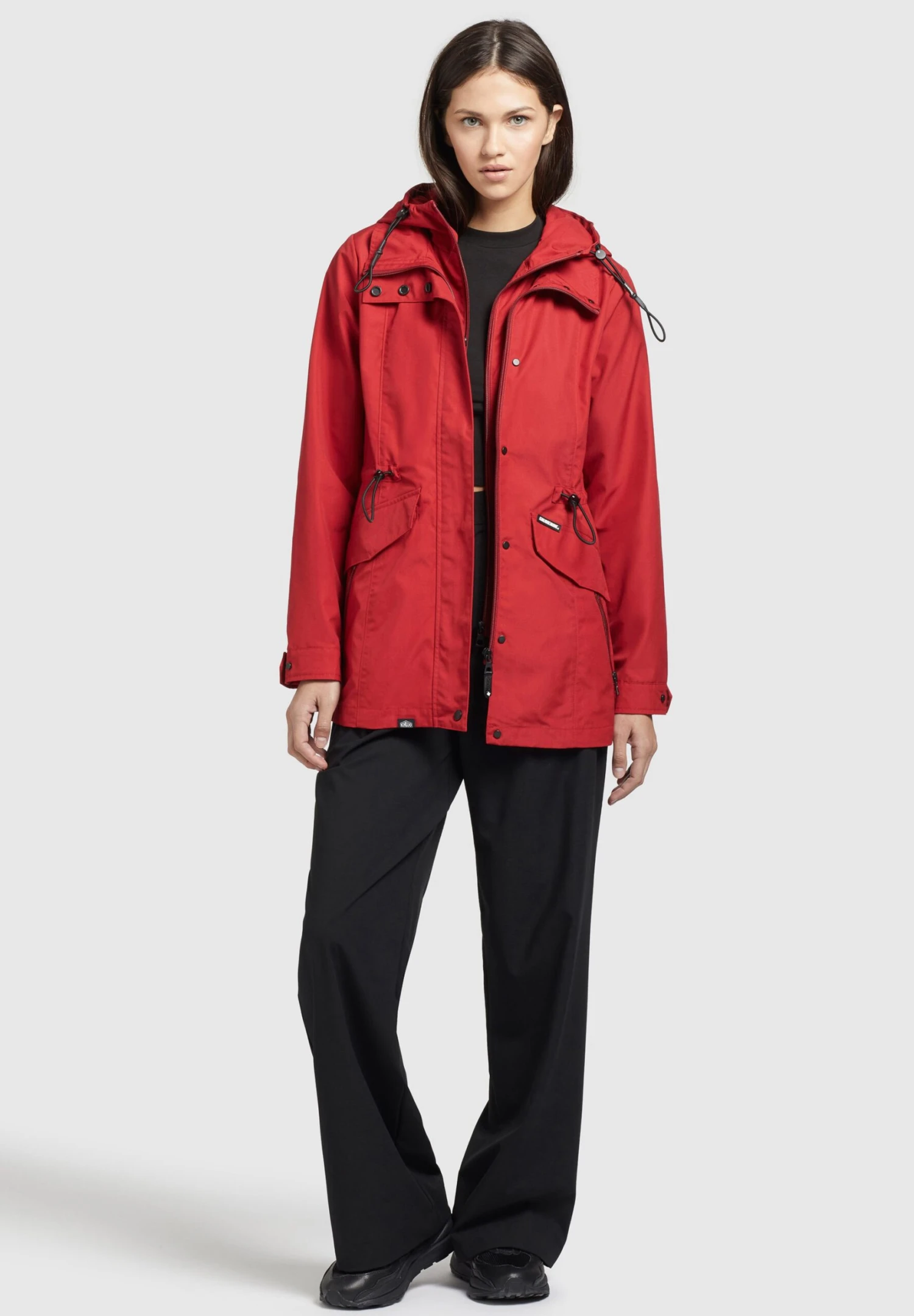 Khujo Felina - Regenjas - Rot 4 Khujo Felina - Regenjas - Rot - Afbeelding 2