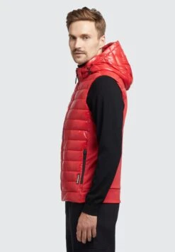 Khujo Wemo Shiny - Bodywarmer - Rot -Khujo d557a3d3924a4e5991580d3625db60ad