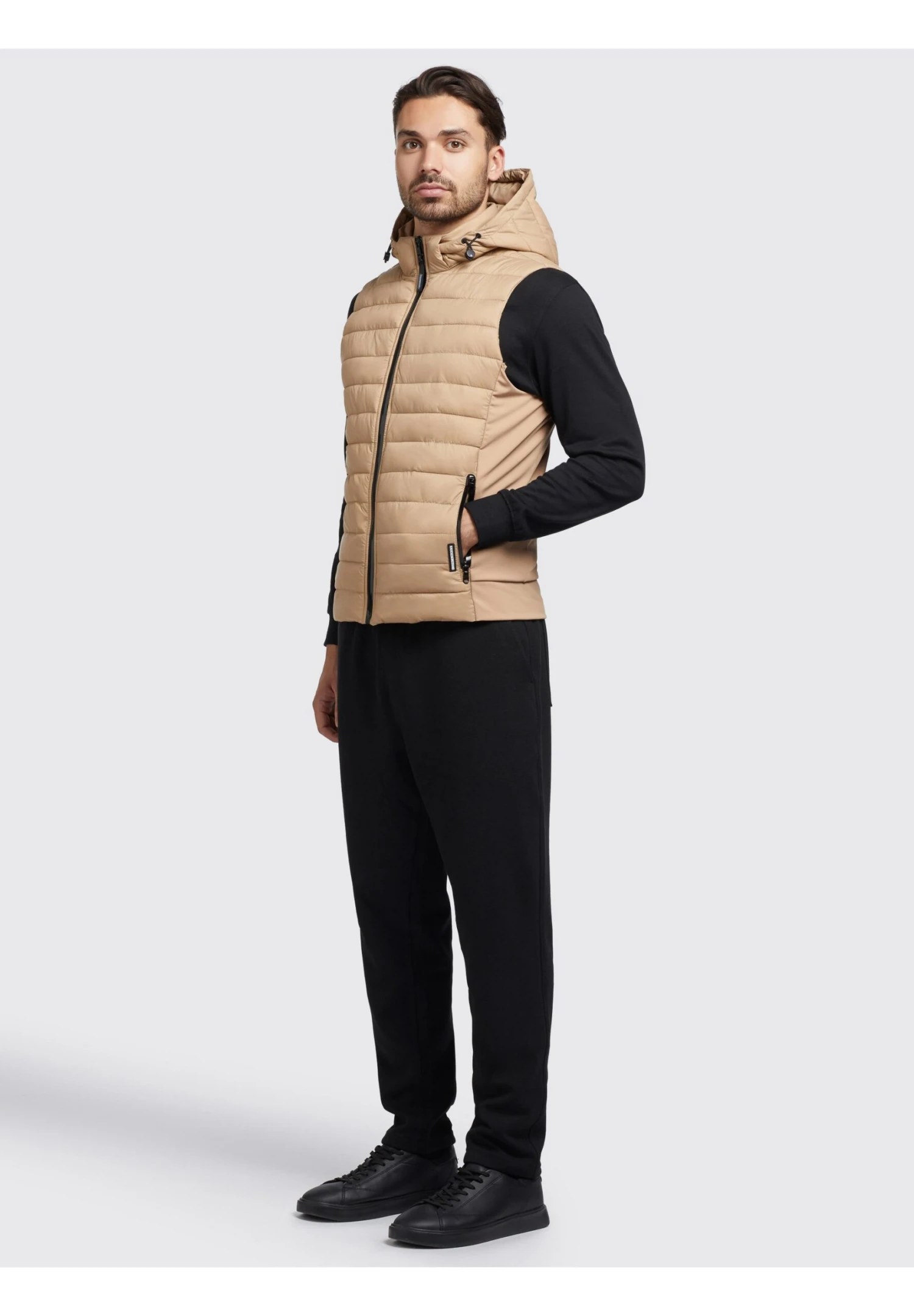 Khujo Wemo Matt - Bodywarmer - Beige 9 Khujo Wemo Matt - Bodywarmer - Beige - Afbeelding 7