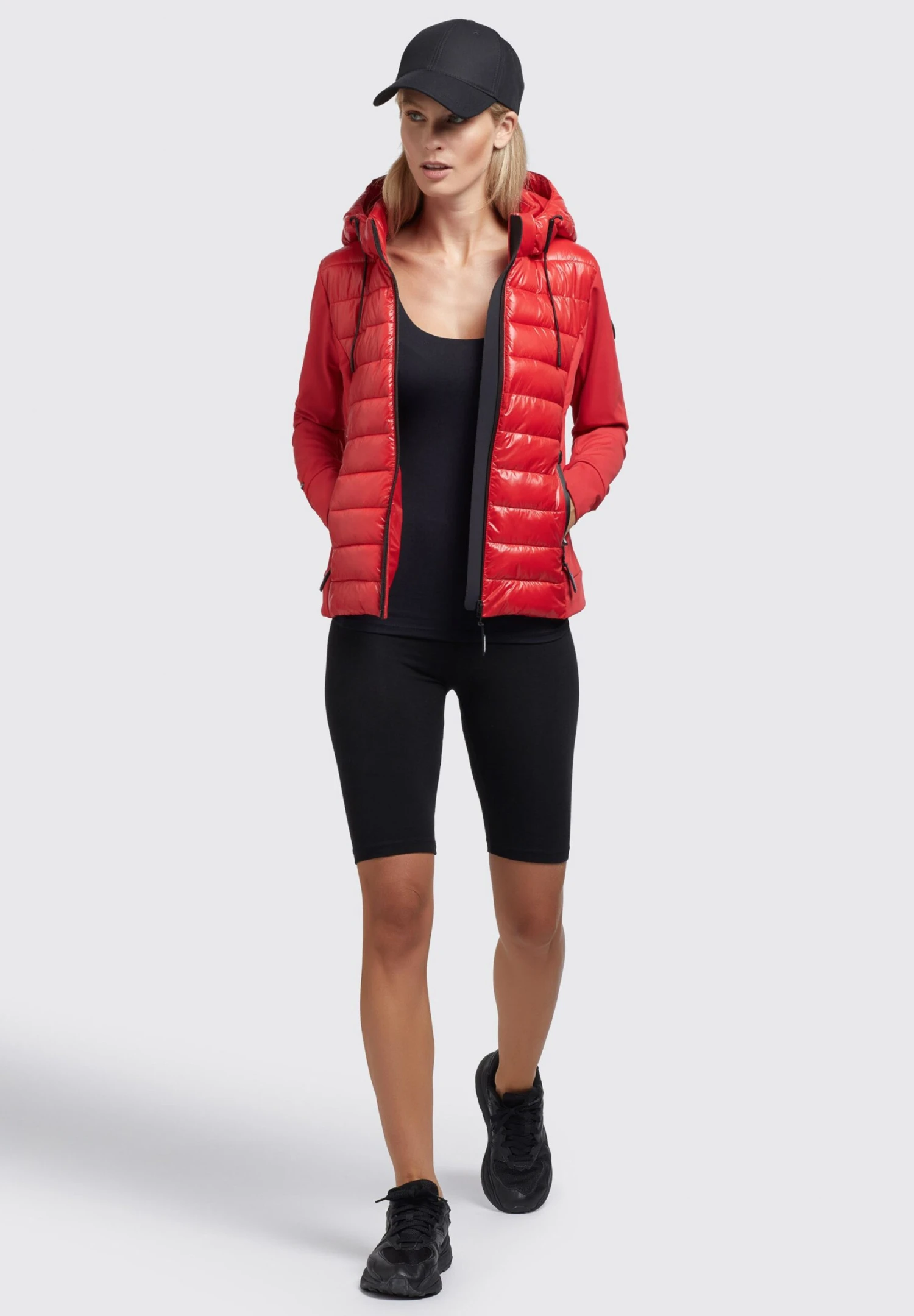 Khujo Ghita Shiny - Jas - Rot 4 Khujo Ghita Shiny - Jas - Rot - Afbeelding 2