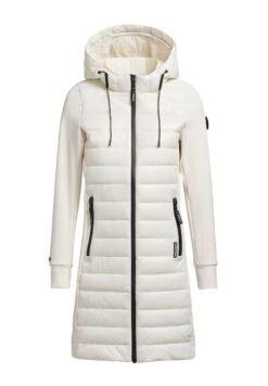 Khujo Ruth Shiny - Winterjas - Cremeweiß -Khujo de1cb30512e14fec9741ee621dbf455a