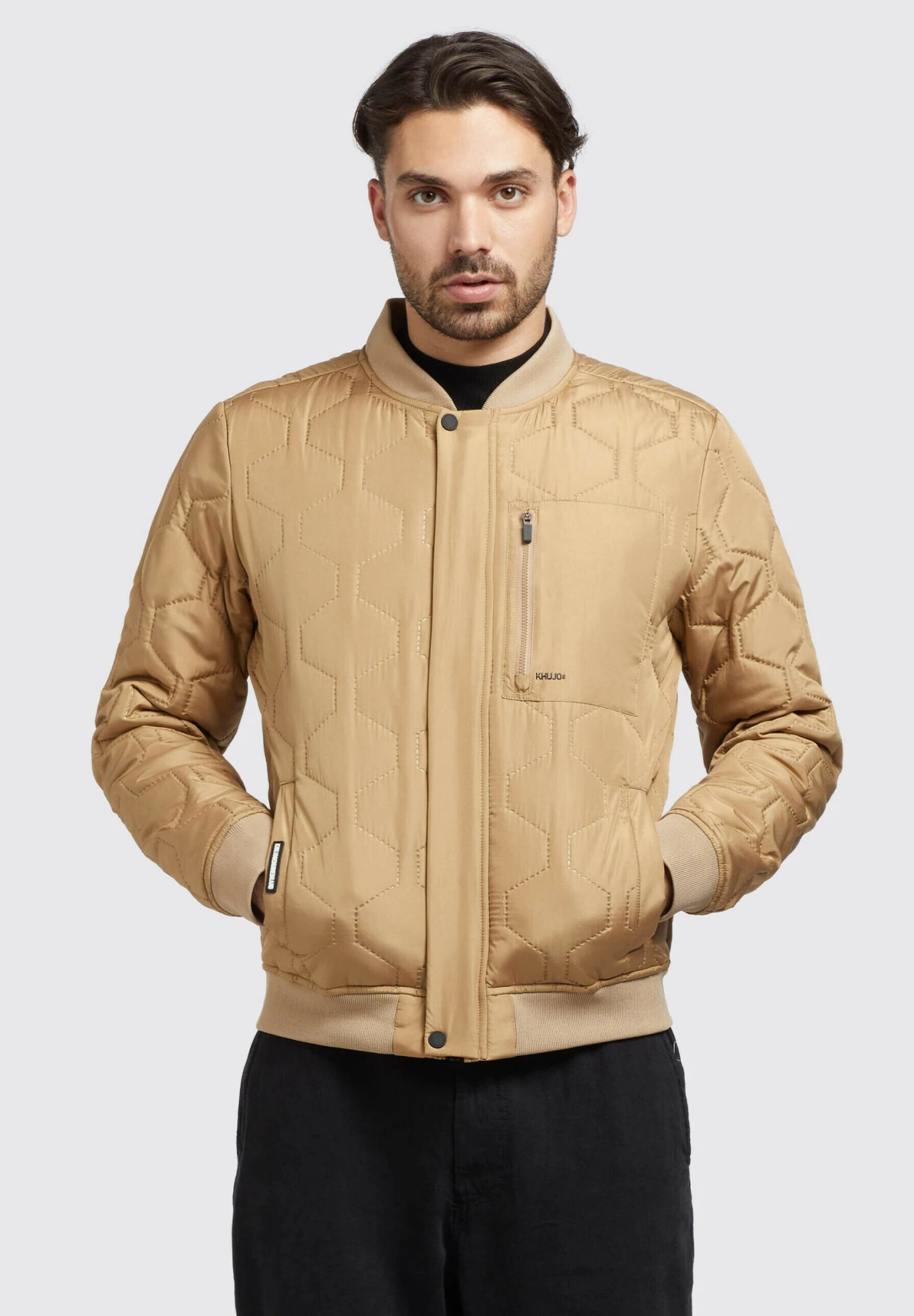 Khujo Carlson - Jas - Beige 3 Khujo Carlson - Jas - Beige