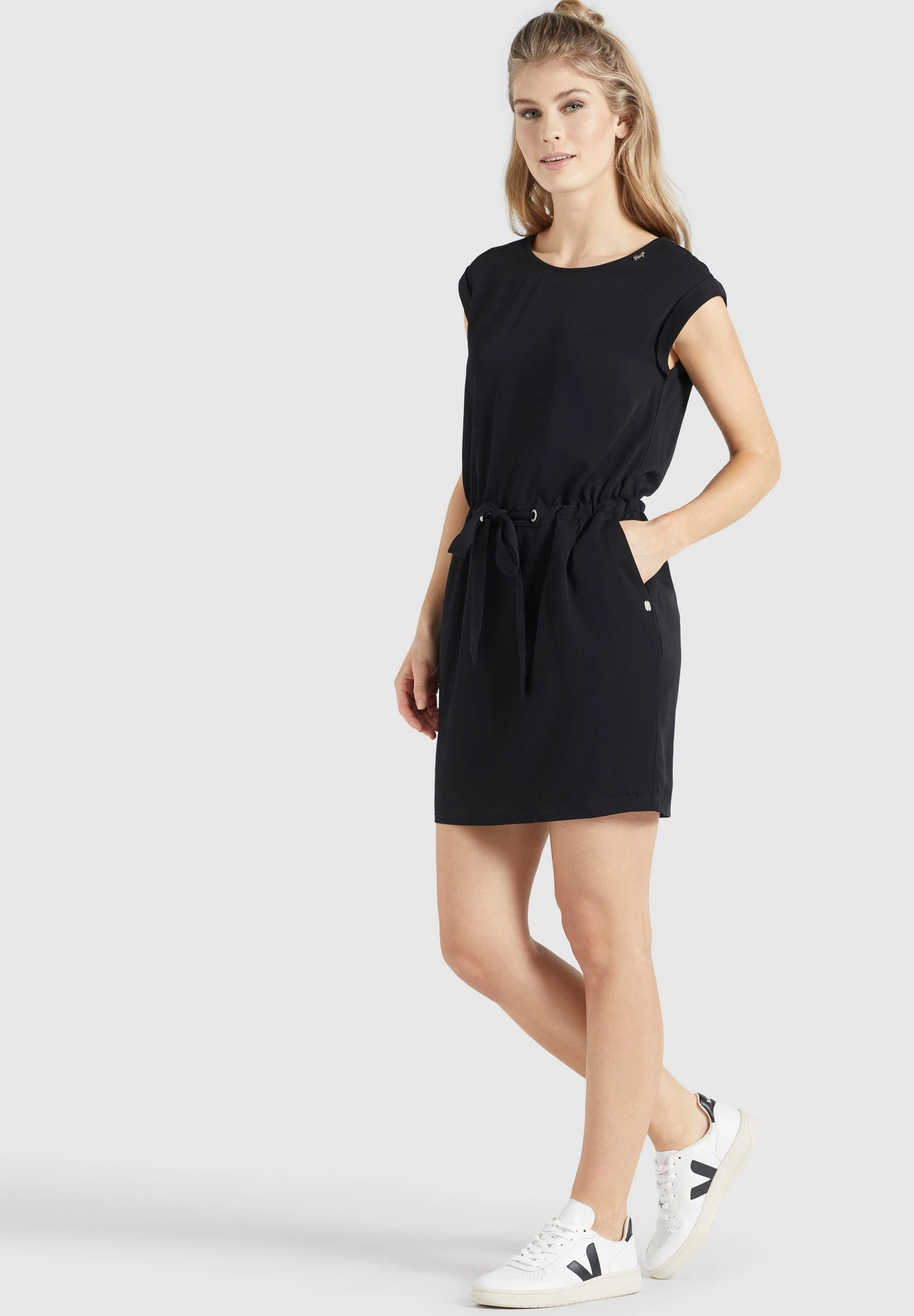 Khujo Candide - Etui-Jurk - Schwarz 7 Khujo Candide - Etui-Jurk - Schwarz - Afbeelding 5