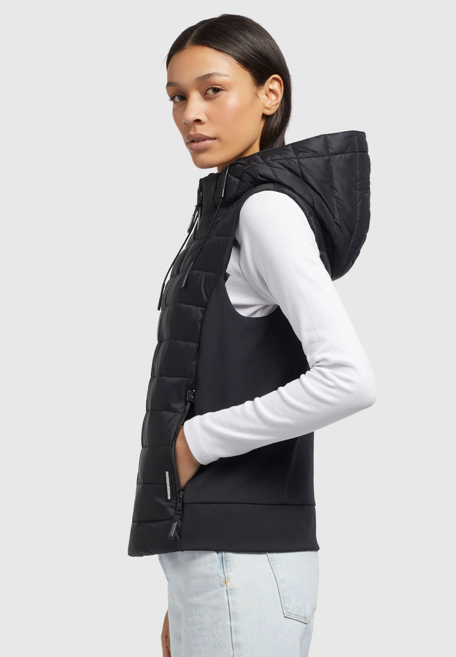 Khujo Fabia Matt - Bodywarmer - Schwarz 7 Khujo Fabia Matt - Bodywarmer - Schwarz - Afbeelding 5