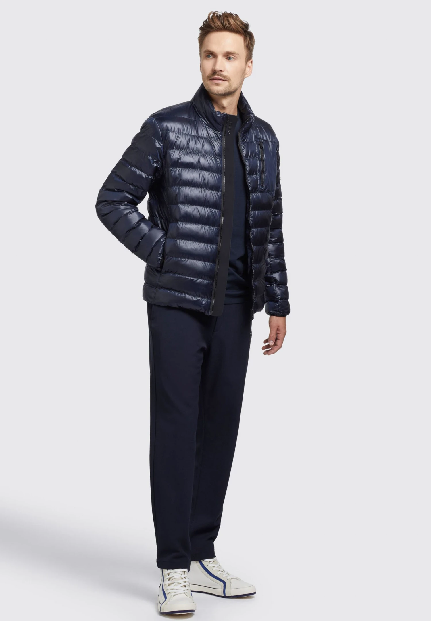 Khujo Percy Shiny - Jas - Dunkelblau 4 Khujo Percy Shiny - Jas - Dunkelblau - Afbeelding 2