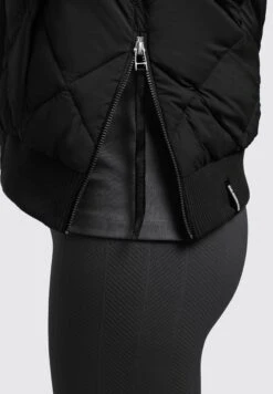 Khujo Leona - Bomberjacks - Schwarz -Khujo f6f6f685aeb04b109b67bba592eb463b