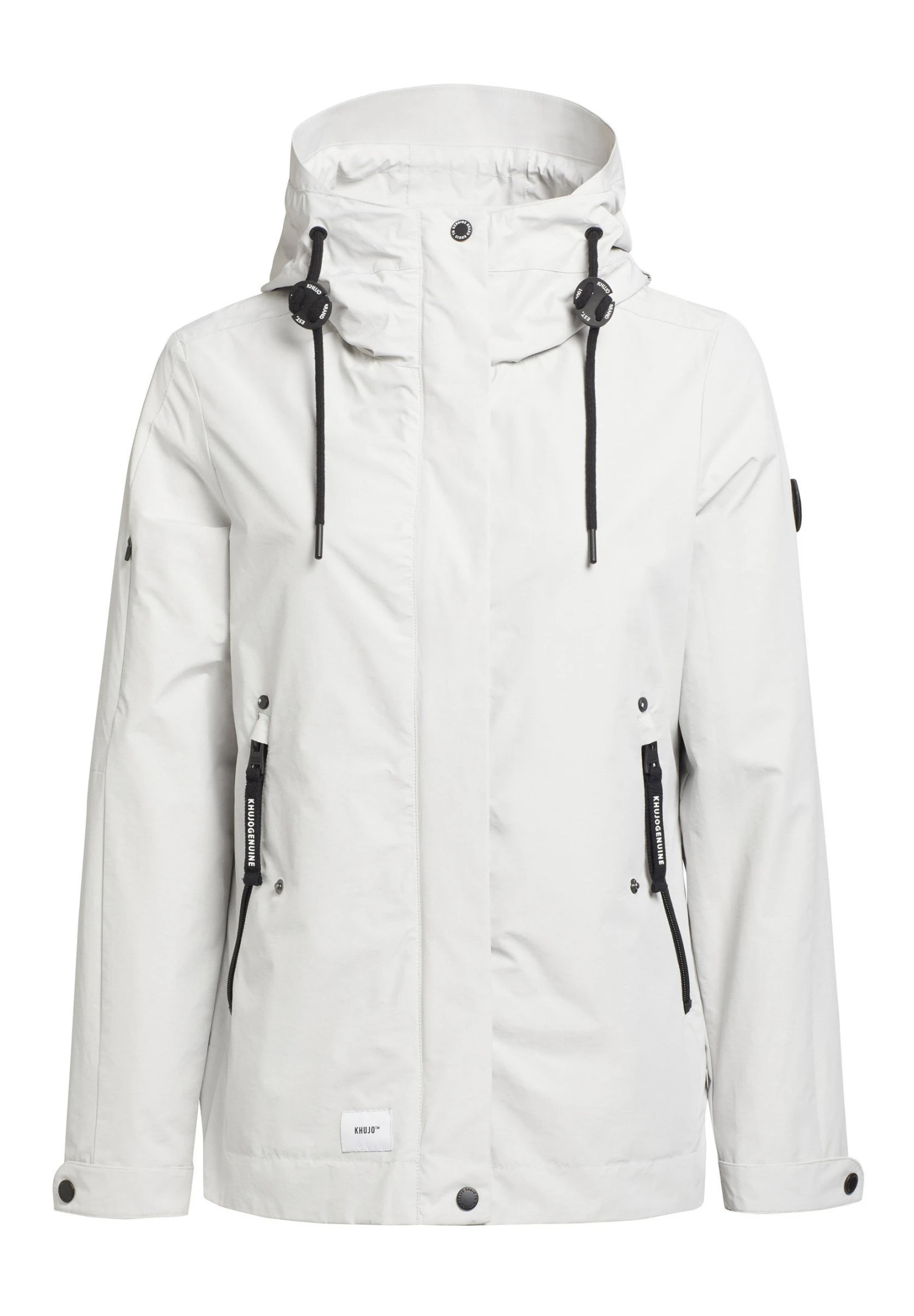 Khujo Kaya - Outdoorjas - Hellgrau 10 Khujo Kaya - Outdoorjas - Hellgrau - Afbeelding 8