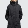 Khujo Silica - Parka - Schwarz -Khujo fbcdc97412d64958906a58f8fa740140