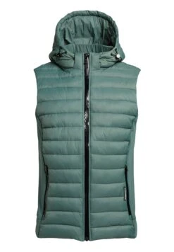 Khujo Wemo Matt - Bodywarmer - Türkis 17 Khujo Wemo Matt - Bodywarmer - Türkis -Khujo fc7e88975a6c4fb7ab1fd05a6a7ca6b4