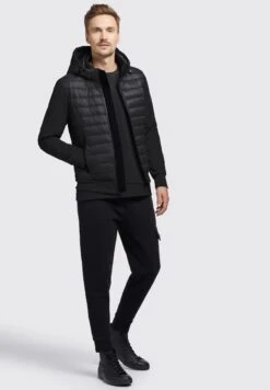 Khujo Bolt Matt - Jas - Schwarz -Khujo fea8e613c028455fb49c46c79361243e